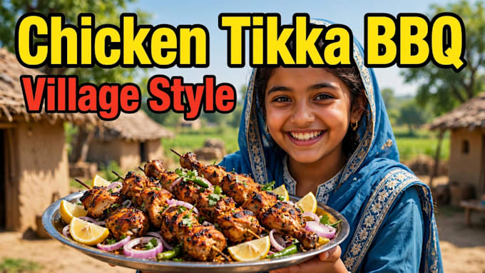 design eye catching viral food and cooking thumbnails