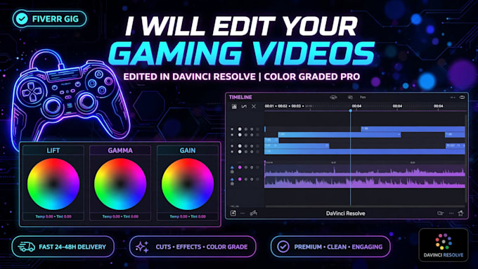 edit your gaming videos for youtube
