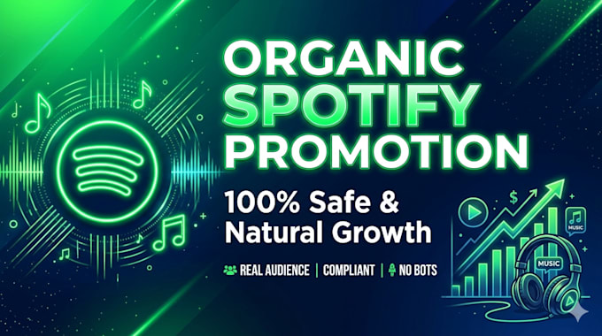 do organic spotify music promotion