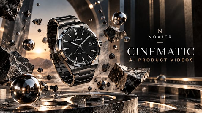create luxury ai product commercials