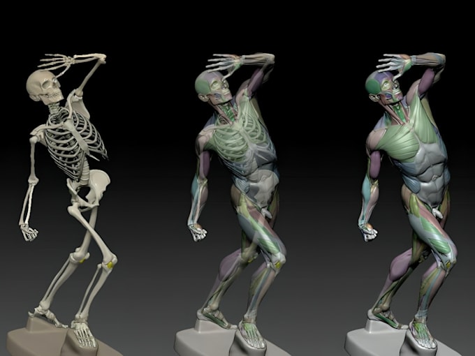 sculpt custom 3d models, statues or characters for 3d printing