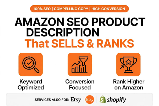 write SEO amazon product description for shopify store
