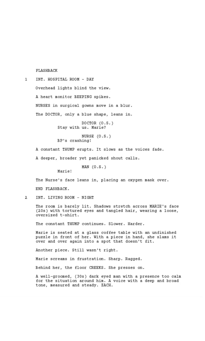 write a captivating screenplay for your short film