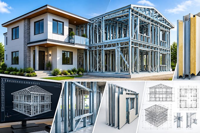 design light gauge steel framing and cfs wall panels