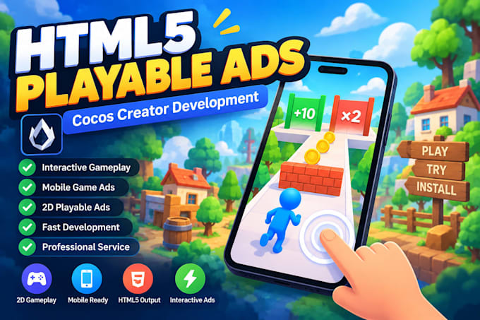 develop an HTML5 playable ad for your mobile game