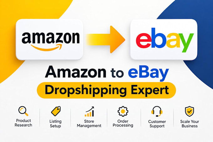complete manage your ebay dropshipping store and automation