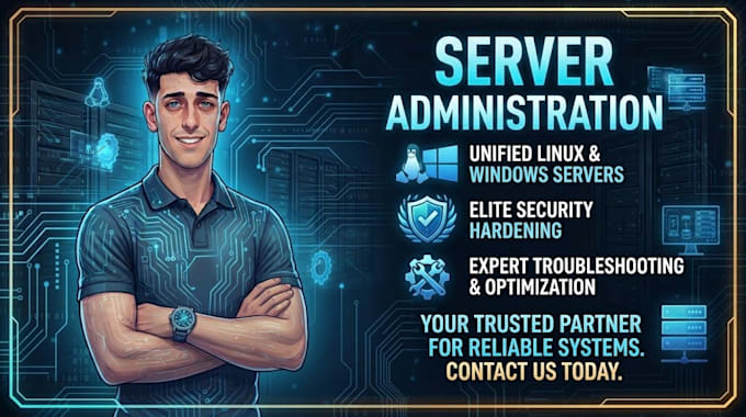 secure configure and troubleshoot your linux or windows server