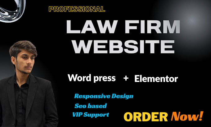 design attorney, lawyer and law firm wordpress website