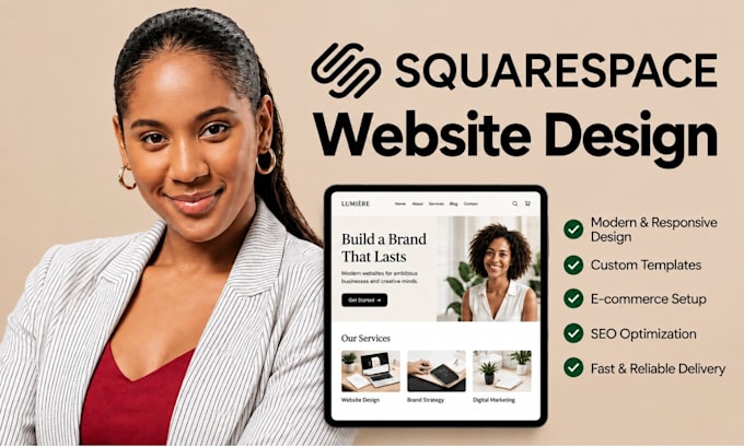 do square website design, square website redesign and square online store