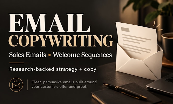 write sales emails and email sequences for your business