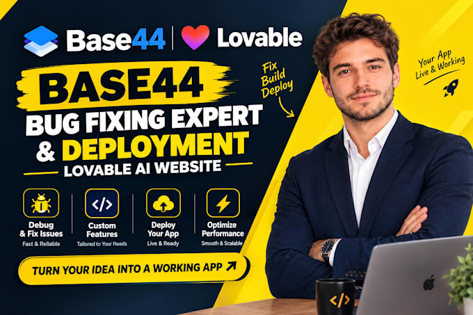 base44 bug fixing expert and base44 app deployment lovable ai website