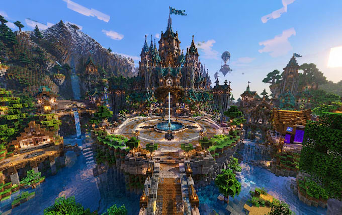 build custom minecraft maps, worlds, structures and server builds
