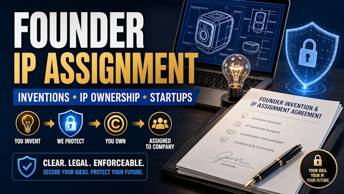 draft airtight founder invention and IP assignment agreements