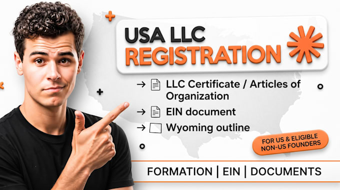 usa llc registration, llc formation, ein and wyoming llc