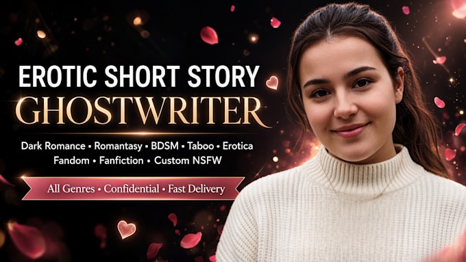 erotic ghostwriter custom nsfw stories in all genres