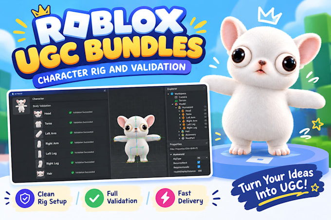 create a custom roblox ugc bundle character