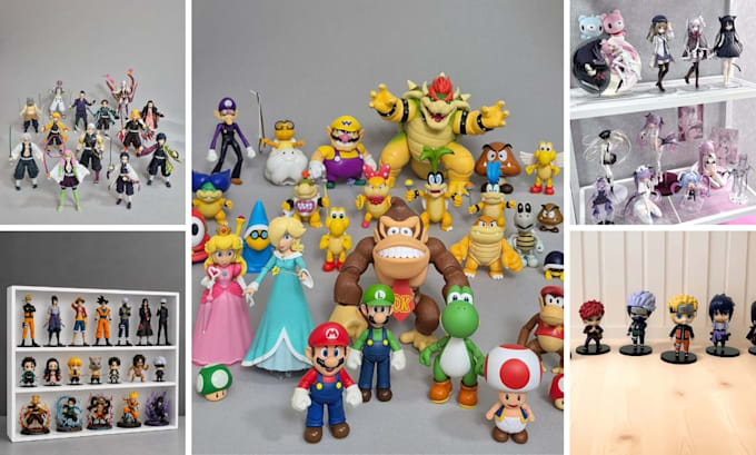 design printable 3d miniatures, tabletop characters and collectible figures
