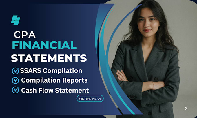 prepare CPA financial statement ,compilation report under ssars as a CPA