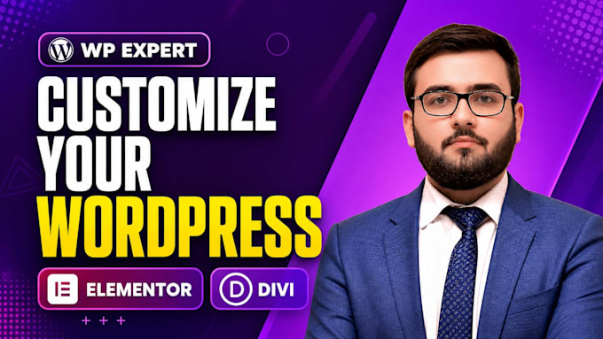do wordpress customization, modification and redesign