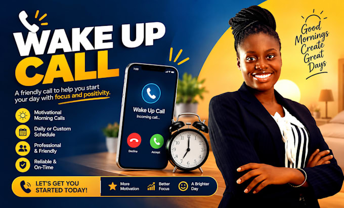 be personal wake up call assistance and reminder