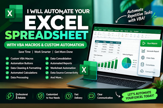 create excel vba automation spreadsheet automation excel macros vba macros