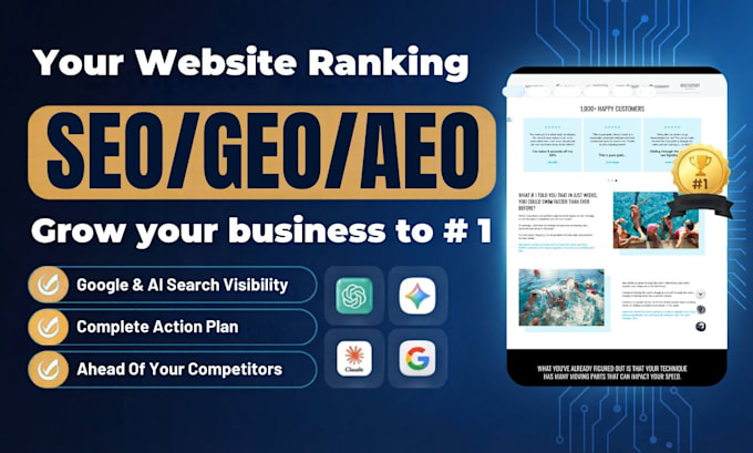 ai SEO GEO aeo llm optimization chatgpt ai search rank