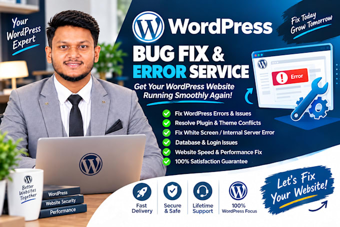 fix wordpress bugs and errors instantly