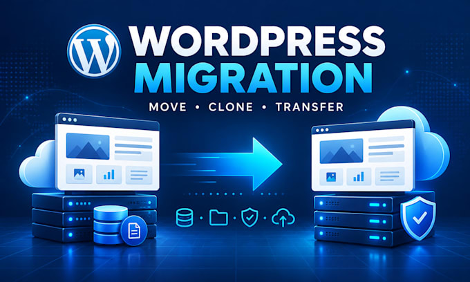 migrate wordpress website, handle wordpress migration