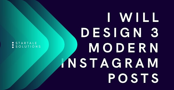 design 3 modern asthetic instagram posts