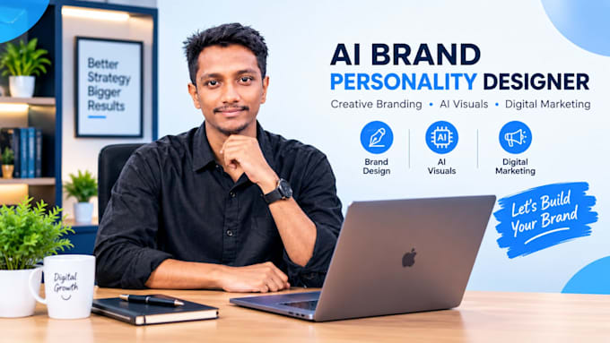 create ai brand personality, videos and visual content