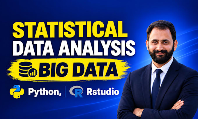 perform statistical analysis on big data using python, r and pyspark