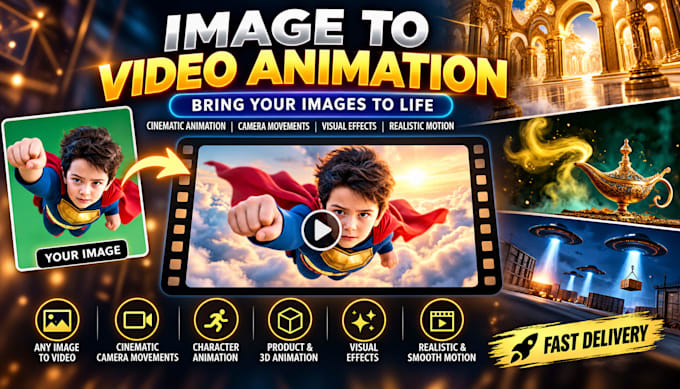 do image animation picture or cinemagraph ,loop video motion