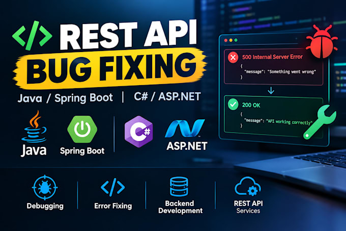 fix bugs and errors in your rest API
