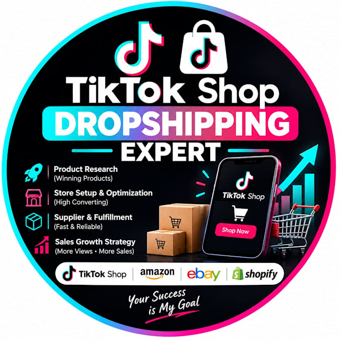 manage your tiktok shop dropshiping store and product