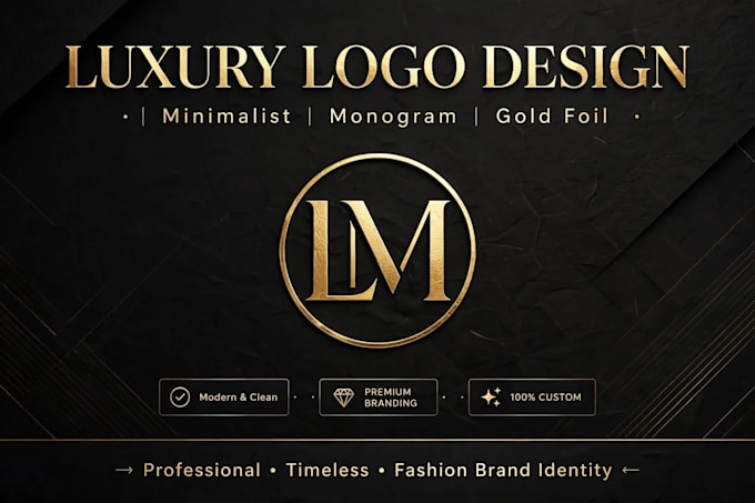 design modern monogram logo for fashion brand