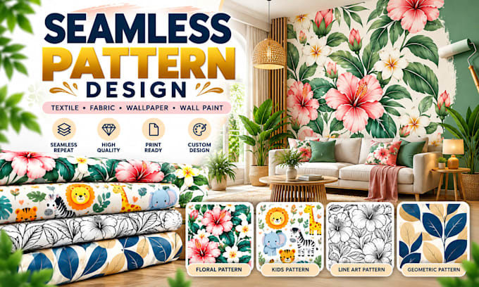 create seamless pattern designs