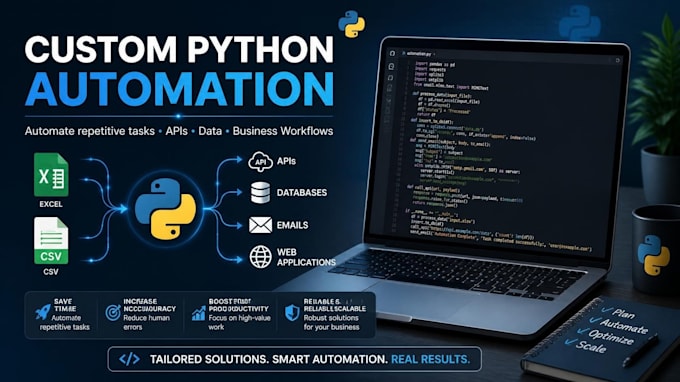 build a custom python automation script