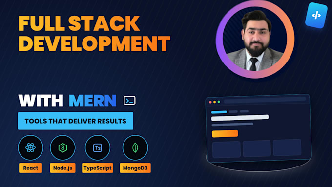 develop full stack websites using react, nodejs and any database
