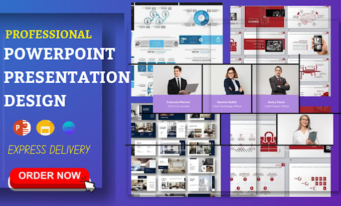create powerpoint presentation investor pitch deck tech startup for businesses