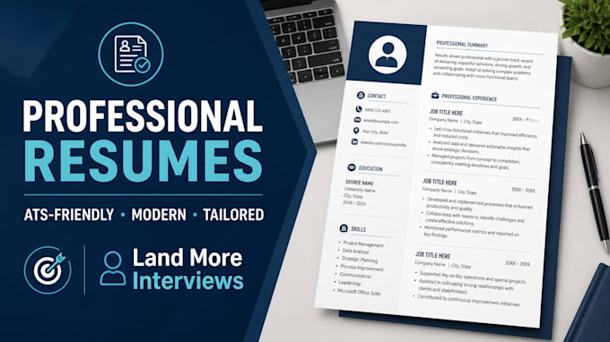 build you a professional CV