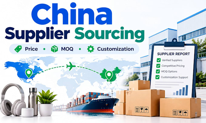 research chinese suppliers and compare price moq and customization