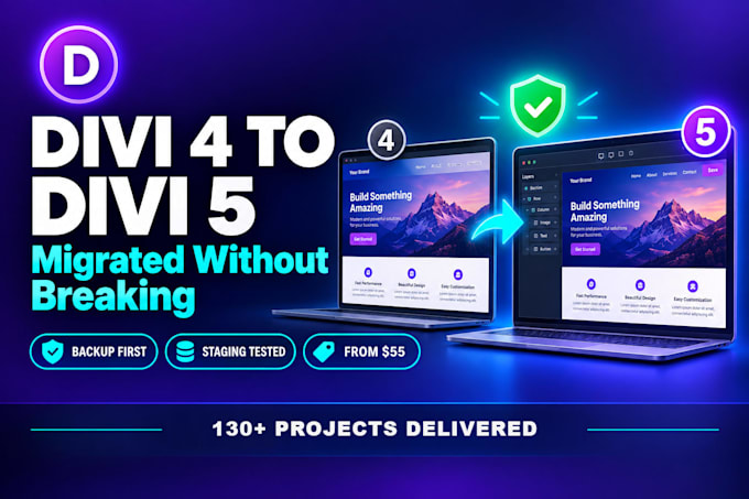 migrate or upgrade your divi 4 website to divi 5 without breaking it