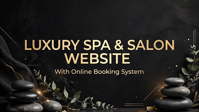 build a modern salon and spa website with online booking