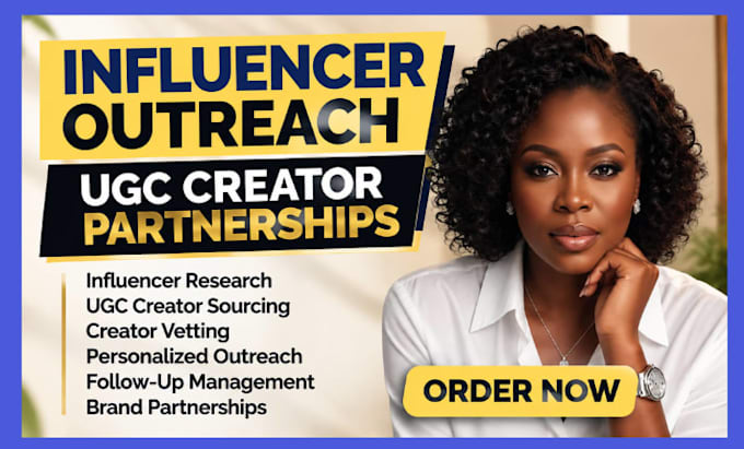 do influencer outreach research and ugc creator partnerships