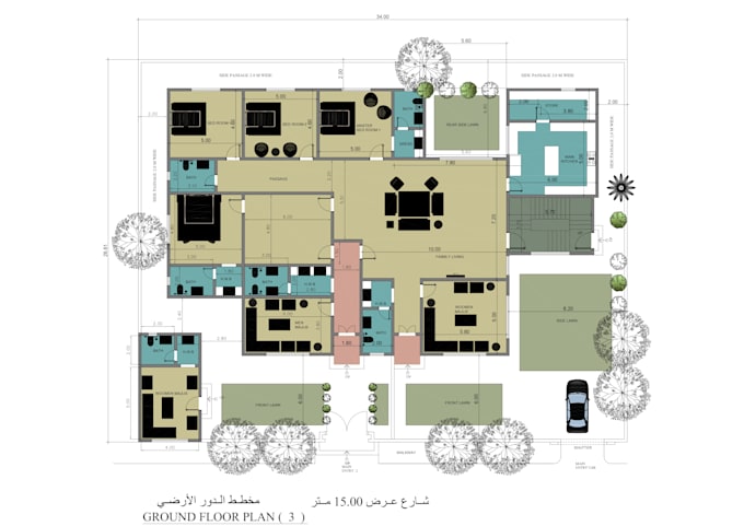 create 2d architectural drawings in autocad