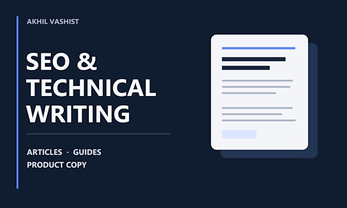 write factual SEO articles and technical ecommerce content