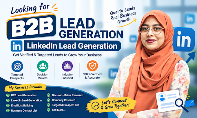 do b2b lead generation and linkedin lead generation