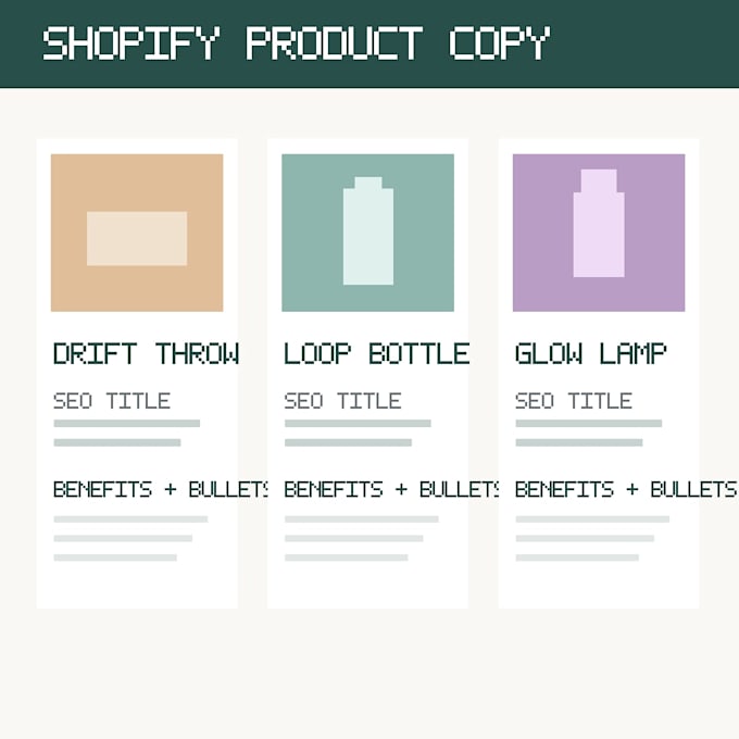 write SEO product descriptions for your shopify or amazon store