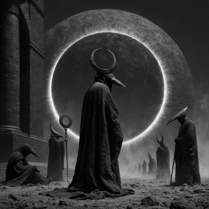 draw dark fantasy illustrations