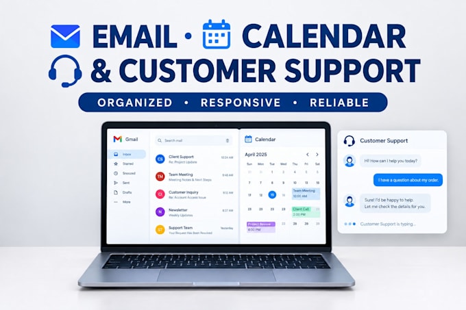 manage your email, calendar and customer support